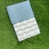 Pack of 2 100 % Premium Cotton,3 Layers Reversible Single Size Dohar / AC Blanket – Blue