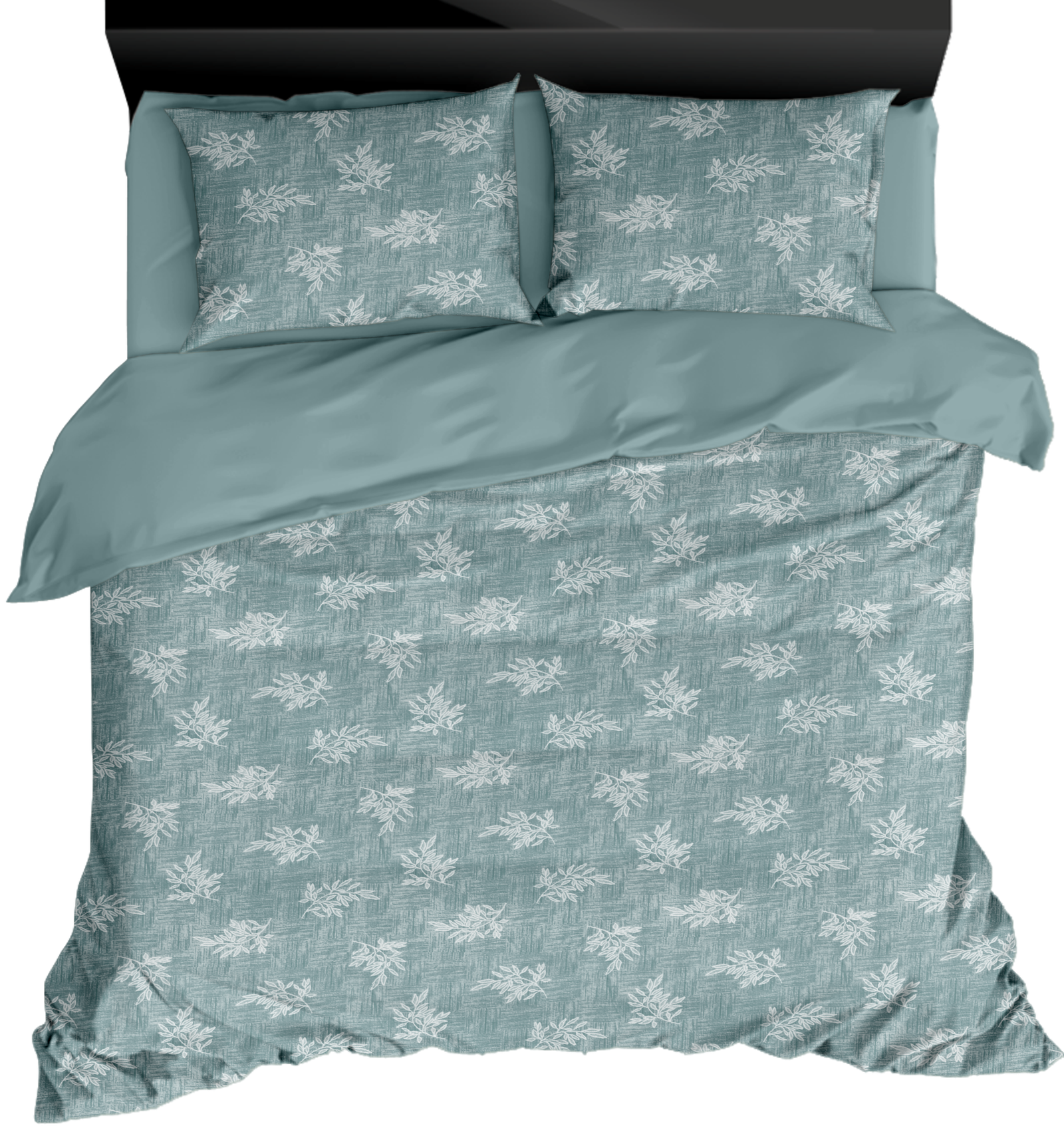 Blue Breeze 100% Cotton King Size Bedsheet, 250 TC, Mint Green
